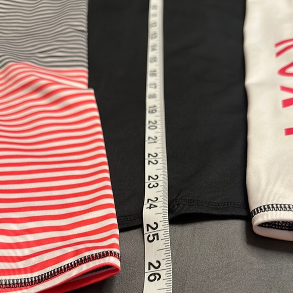 Roxy Asymmetrical Fitted Long Sleeve Top Black and White - Picture 5 of 6